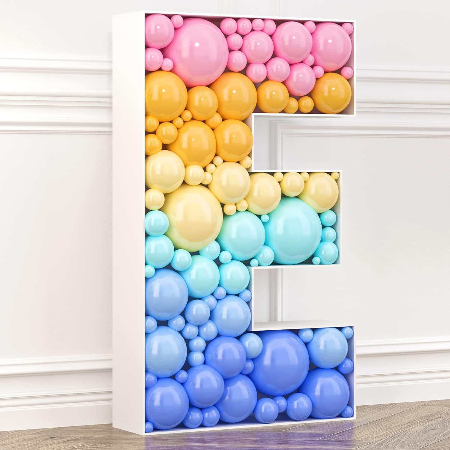 High Quality 60cm Diy Cute Balloon Letter Balloon Frame Big Letters ...