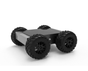 Chasis Robótico Universal con Ruedas Integradas, Batería BMS Integrada, Módulo de Potencia de 500W 24V, Motor Servo, Encoder y Componentes de Freno - Product Image 1