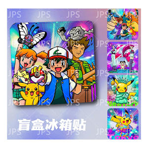 KY acrílico Eevee tarjeta personalizada Pocket Monster raro promocional recuerdo imán de nevera - Product Image 3