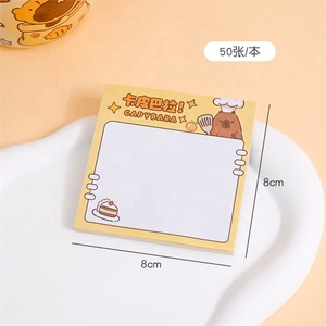 Regalos para Maestros, Papelería y Artículos de Oficina al por Mayor, Pequeños Blocs de Notas con Divertidos Notas Adhesivas de Capibara - Product Image 5