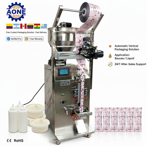 Máquina Envasadora Vertical Automática Personalizada para Miel, Mermelada, Dulce <span class=keywords><strong>de</strong></span> Leche, Salsas y Soluciones <span class=keywords><strong>de</strong></span> Gran Volumen - Product Image 1