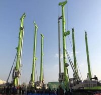 Foreuse rotative haut de gamme ZR220A, couple de 220 kNm, profondeur de 60 m, diamètre de 2000 mm pour pieux de fondation