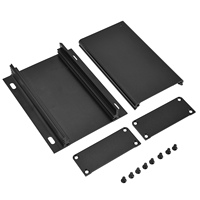 Usinage CNC Boîtier en aluminium anodisé Boîtier d'instrument électronique en métal Boîte de jonction Boîtier PCB