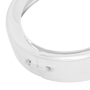 Pièces de moto, anneau de garniture de cache-phare, adapté aux séries Harley Touring, Dyna, Softail, modification du boîtier de phare, 4,5"+7" - Product Image 3