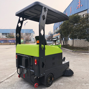 Camion balayeuse routière avec <span class=keywords><strong>balai</strong></span> mécanique remorqué pour l'utilisation sur les pistes d'aéroport - Product Image 1