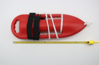 Bouée de sauvetage en polypropylène rouge durable Niufurui, torpille