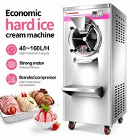 Machine à fabriquer des glaces artisanales Gelato Hard Ice Cream Making Machine carpigiani Prix Machine à glaces