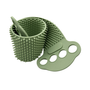 Silicone Body Scrub Brush 64*11.6cm Exfoliating Back Massager For Bath Towel Use - Product Image 3