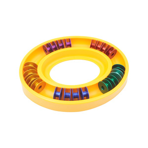 Silicone Bobbin Storage <b>Box</b> Round Flexible 12 Plus Compartments Standing Type Desk Organizing Tool For <b>Sewing</b> Machine Parts - Product Image 2