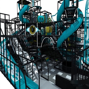 Equipo de Juego Modular de Alta Jugabilidad con Diseños Variados, Laberinto de Juegos Blandos para Interiores, Versátil para Parques de Diversiones - Product Image 4