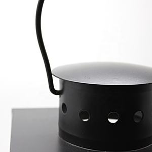 Metal <strong>Lantern</strong> For Candle And Decoration Black Large <strong>Lantern</strong> With Handle For Indoor Outdoor And Wedding Decoration - Product Image 6