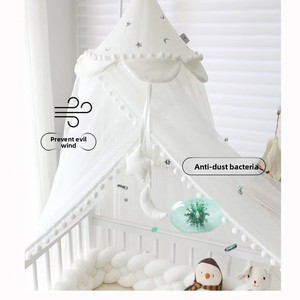 Mosquitera Plegable y Transpirable <span class=keywords><strong>para</strong></span> <span class=keywords><strong>Cuna</strong></span> <span class=keywords><strong>de</strong></span> Bebé, Estilo Yurta, sin Fondo, Ajustable y <span class=keywords><strong>de</strong></span> Cobertura Completa <span class=keywords><strong>para</strong></span> Recién Nacidos - Product Image 1