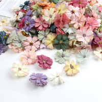 Kit Bunga Daisy Buatan Ajaib dengan Sentuhan Bintang, Kain Serbaguna, untuk Dekorasi Pernikahan DIY, Hiasan Kepala, Realistis dan Lembut