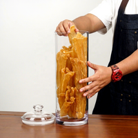 Pot de conservation hermétique en plastique écologique, grande capacité, portable, non toxique, pour aliments, garde la fraîcheur, idéal pour le garde-manger