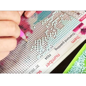 Peinture diamant ronde avec nombres, Art mural, personnalisé, <span class=keywords><strong>à</strong></span> mosaïque d'animaux, de chiens, de chats, 10 pièces - Product Image 6