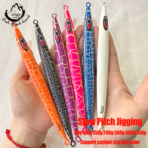 เหยื่อ<span class=keywords><strong>ตก</strong></span><span class=keywords><strong>ปลา</strong></span>แบบจิ๊กกิ้งโลหะ สีใหม่ น้ำหนัก 80 กรัม 120 กรัม 150 กรัม 200 กรัม 500 กรัม 600 กรัม 750 กรัม  แบบเร็ว/ช้า สำหรับ<span class=keywords><strong>ตก</strong></span><span class=keywords><strong>ปลา</strong></span>ทะเล - Product Image 4