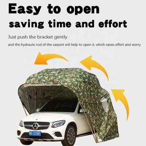 Abri de voiture pliable durable et imperméable <span class=keywords><strong>pour</strong></span> l'extérieur avec protection UV, auvent de tente <span class=keywords><strong>pour</strong></span> garage de stationnement - Product Image 5