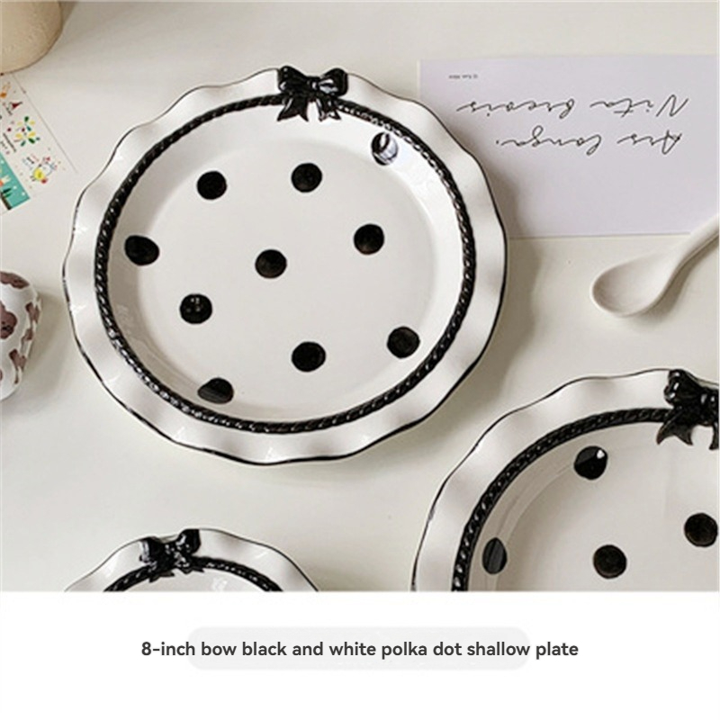 Black-8"flate plate
