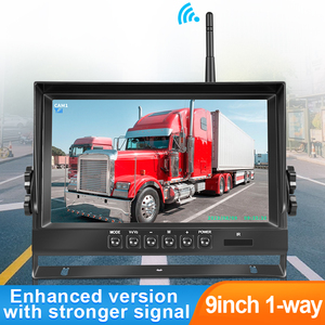 9 Inch Wireless Backup <b>Camera</b> System DVR Recorder Truck Rearview System, Rear Car for All Heavy-duty Vehicle Wireless-9-M05 <b>Wire</b> - Product Image 2