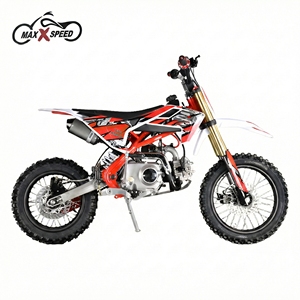 2025 Hot-selling MAXSPEED Teenager Gasoline Motorcycle 4 Stroke Motor Manual Clutch Dirt <b>Bike</b> <b>Engine</b> 125cc 4 Gears 70km/h - Product Image 2