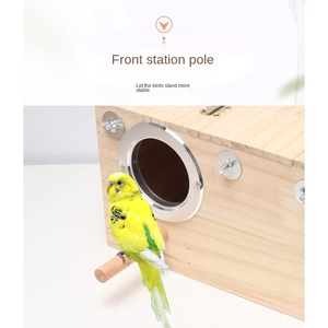Jaula de Cría de Loros de Madera para Segundo Piso - Product Image 2