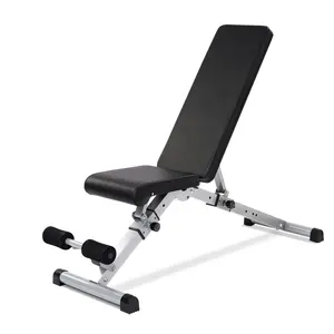 ONESTAR SPORTS pieghevole nero multifunzionale palestra attrezzature per il Fitness Sit Up panca pesi tavola supina regolabile