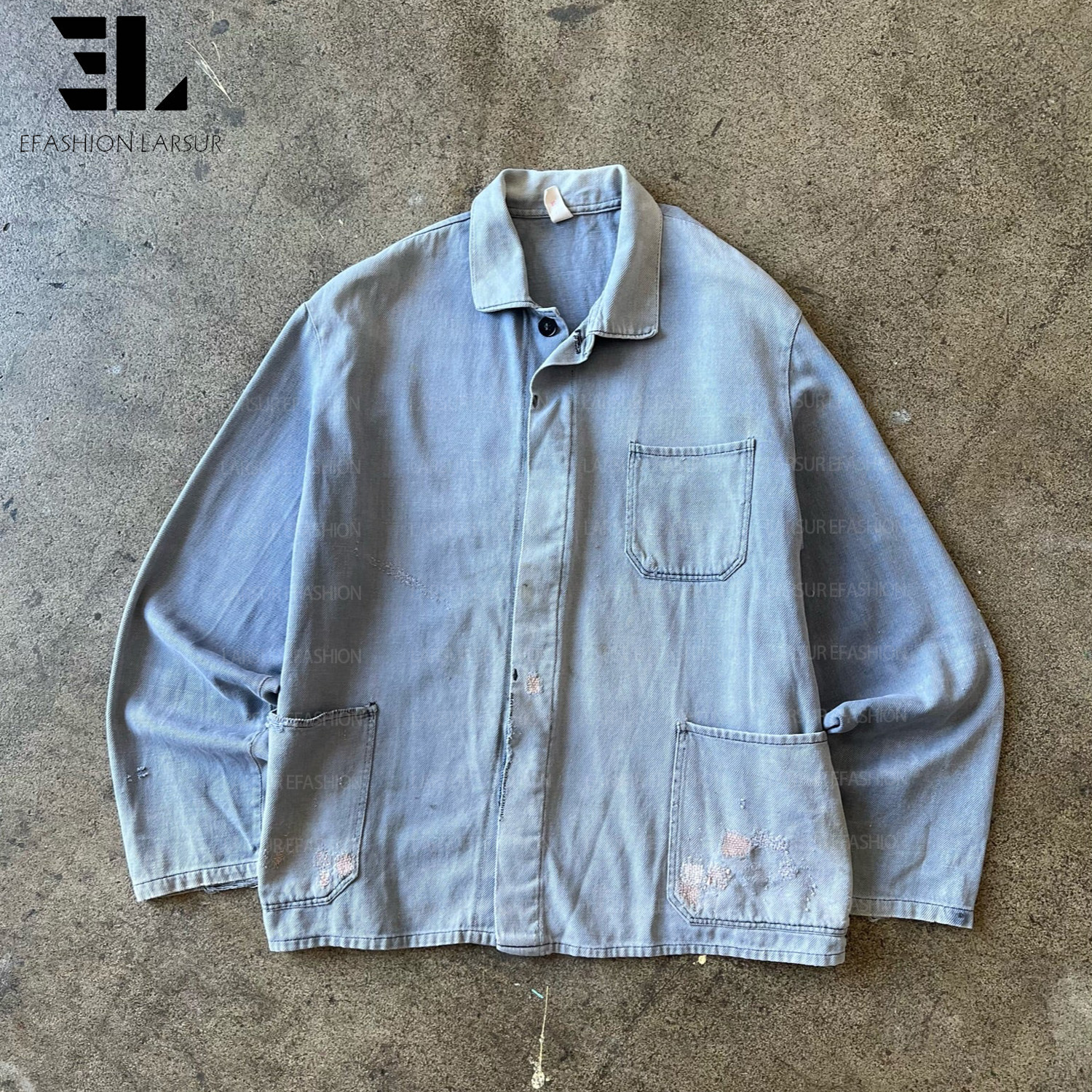 Wholesale French Workwear Jacket Customizable With Logo | Alibaba.com