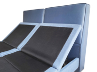 Lit électrique en métal durable avec télécommande, portable et pliable, design moderne pour hôtel/appartement