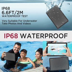 เคสแท็บเล็ตสำหรับ Samsung Galaxy, A9 + A11บวก11นิ้ว2025กันน้ำใสสำหรับแท็บเล็ตสัตว์เลี้ยงที่มีฝาครอบป้องกันหน้าจอในตัว TPU - Product Image 2