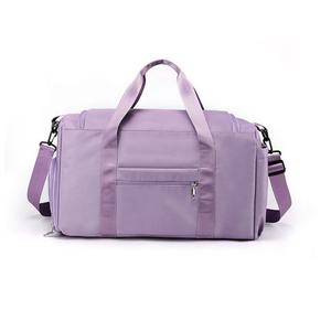 Sac de voyage imperméable personnalisé pour femmes, grande capacité, sac de week-end, sac de nuit avec compartiment pour chaussures - Product Image 6