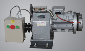 Nhà điều hành cửa tự động hiện đại với động cơ chuỗi pin lithium mới căn hộ nhà để xe Gates-Exterior Con lăn màn trập cửa mở - Product Image 5