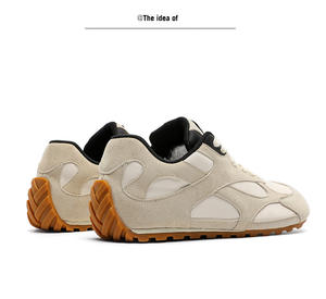 Zapatos Dechen 2025, Nuevos, Ajustados, Transpirables, con Cordones, Deportivos, Casuales, para Parejas, Diseño Intrincado Retro Colorido, Tendencia de Moda, Aumento de Altura - Product Image 5