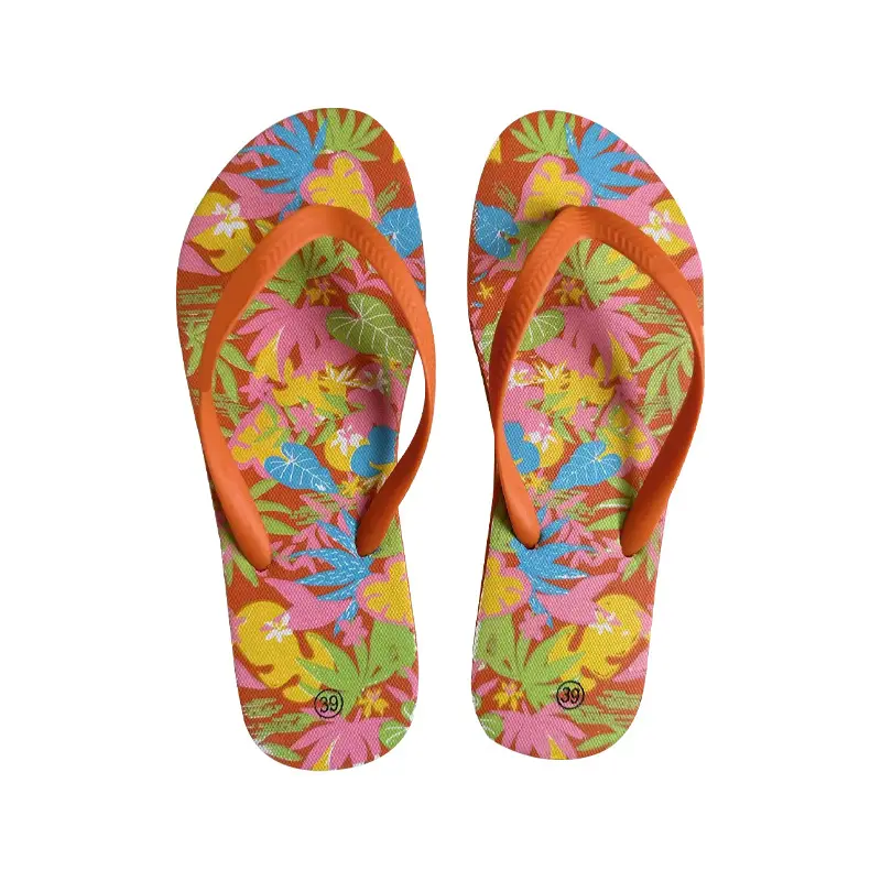 2024 popüler toptan kadın terlik yaz plaj kaydırıcılar açık Flip Flop sandalet terlik Pe Flip Flop