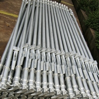 Barre de verrouillage de porte de conteneur ISO en acier galvanisé, ensemble de barres de verrouillage de porte