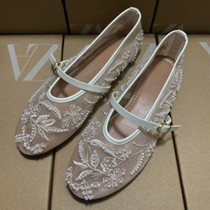 <span class=keywords><strong>Scarpe</strong></span> Estive da <span class=keywords><strong>Donna</strong></span> ZA Taglia <span class=keywords><strong>Grande</strong></span> 42, Design in Rete Ricamata, Slip-On Mary Jane, Ballerine - Product Image 3