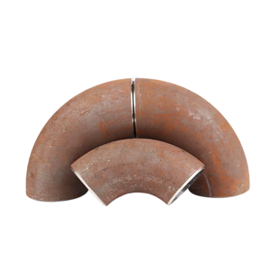 Coude en acier au carbone soudé bout à bout, coude de pipeline thermique soudé bout à bout, pour l'alimentation en eau, le drainage, la vapeur d'eau, etc. Sont disponibles. - Product Image 3
