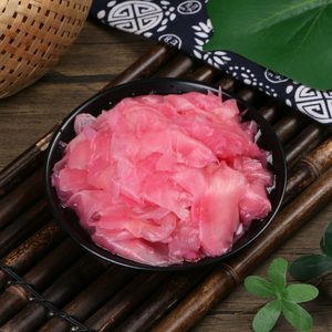 Wholesale Shandong 1kg Pink Pickled Sushi Ginger Slice <strong>Henin</strong> Brand Bulk Restaurant Halal BRC ISO HACCP - Product Image 3