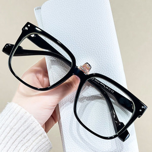 Gafas <span class=keywords><strong>de</strong></span> <span class=keywords><strong>moda</strong></span> para <span class=keywords><strong>mujer</strong></span>, superventas, montura grande óptica con <span class=keywords><strong>lentes</strong></span> transparentes TR90, <span class=keywords><strong>2023</strong></span> - Product Image 4