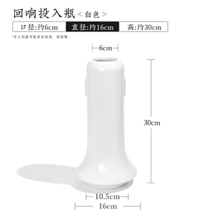 Ceramic <strong>Vase</strong> Ohararyu Ikebana Style Kenzan <strong>Flower</strong> Arrangement Utensils Living Room Decorations Cylinder Tall <strong>Vase</strong> - Product Image 5