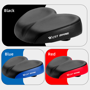 <span class=keywords><strong>Selle</strong></span> de vélo large et confortable West Biking, respirante, imperméable, absorbant les chocs et résistante à la pression - Product Image 2