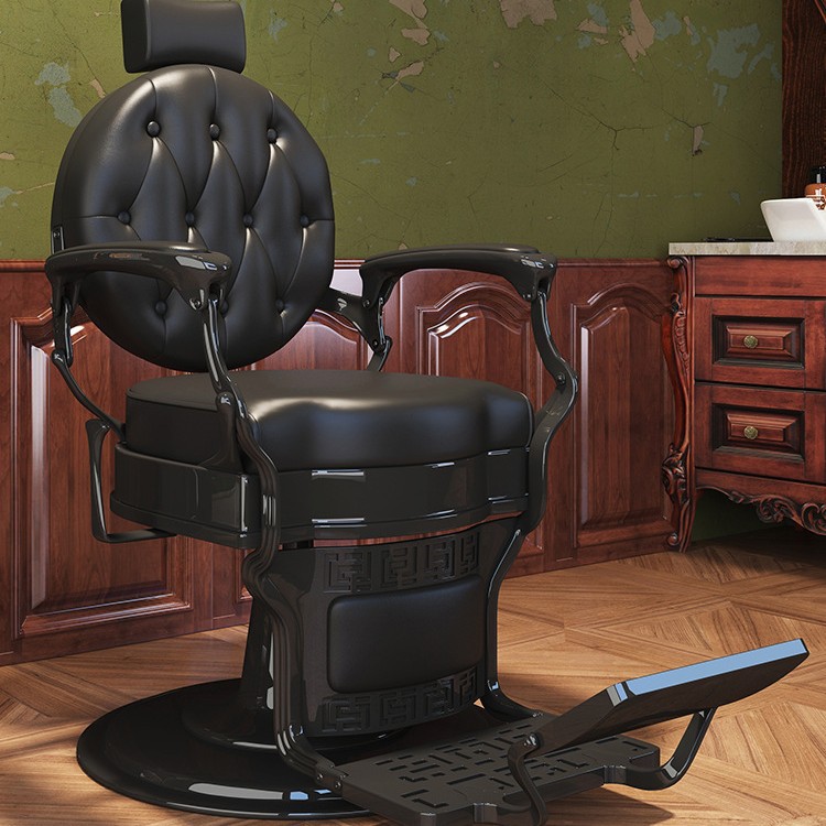 High-end oil head chair black-export quality-export to world