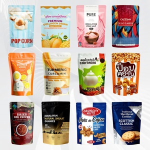 OEM Custom Printing Laminated Snack Packaging Flat Pouch Aluminum Foil Back <b>Seal</b> <b>Bags</b> for Potato Chips Cookies Food Packaging - Product Image 4