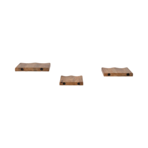 Estante Flotante Rectangular de Madera de Mango para Montar en la Pared, Organizador de Almacenamiento para Sala de Estar, Oficina, Entrada, Decoración - Product Image 4