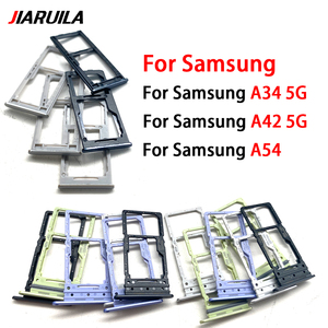 Bandeja de Tarjeta <span class=keywords><strong>SIM</strong></span> <span class=keywords><strong>Dual</strong></span> para Teléfono <span class=keywords><strong>Samsung</strong></span> Galaxy A34 A42 5G <span class=keywords><strong>A54</strong></span>, Bandeja de Tarjeta <span class=keywords><strong>SIM</strong></span> Original Nueva, Soporte para Ranura de Tarjeta <span class=keywords><strong>SIM</strong></span>, Piezas de Reparación Móvil - Product Image 3