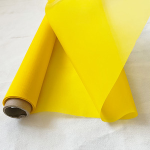 Kích thước lưới đồng đều căng thẳng cao, hiệu suất mực tốt và độ chính xác in cao lưới in <span class=keywords><strong>Polyester</strong></span> màu vàng - Product Image 5