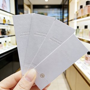 Papel absorbente mágico invisible personalizado para pruebas de aroma, tiras de blotter para aromaterapia de marca - Product Image 5