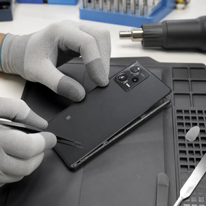 OEM สำหรับ Xiaomi 12 Pro ฝาหลังแบตเตอรี่พร้อมกรอบกล้อง + เลนส์ + สติ๊กเกอร์เปลี่ยนกระจก ป้องกันรอยขีดข่วน กระจกด้านหลัง - Product Image 5