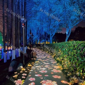 Rotating RGB Gobo <b>Projector</b> for Weddings Hotels Restaurants Exhibitions Clubs and Dynamic Decorative Pattern Displays - Product Image 5