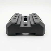 Service OEM de CNC pour pièces de robots usinées par CNC, prototypage rapide, perçage de précision en aluminium anodisé