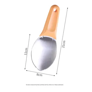 <span class=keywords><strong>Cortador</strong></span> <span class=keywords><strong>de</strong></span> <span class=keywords><strong>Cubos</strong></span> <span class=keywords><strong>de</strong></span> Mango <span class=keywords><strong>de</strong></span> Acero Inoxidable con Mango Naranja <span class=keywords><strong>de</strong></span> 21 cm, Herramienta Multiusos para Frutas, para Cortar y Servir <span class=keywords><strong>Sandía</strong></span> Rápidamente - Product Image 6